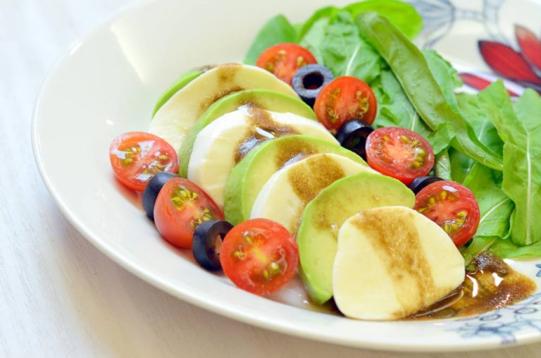 Avocado, Mozzarella Cheese and Wasabi Sauce Kinjirushi Wasabi