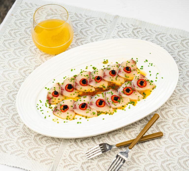 [Recipe] Hamachi Carppacio With Yuzu Sauce Kinjirushi Wasabi